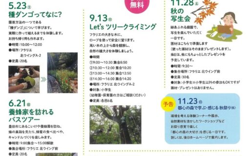 20260606都心に森を作ろう守ろうプロジェクトのサムネイル