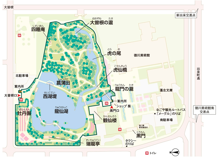 徳川園MAP